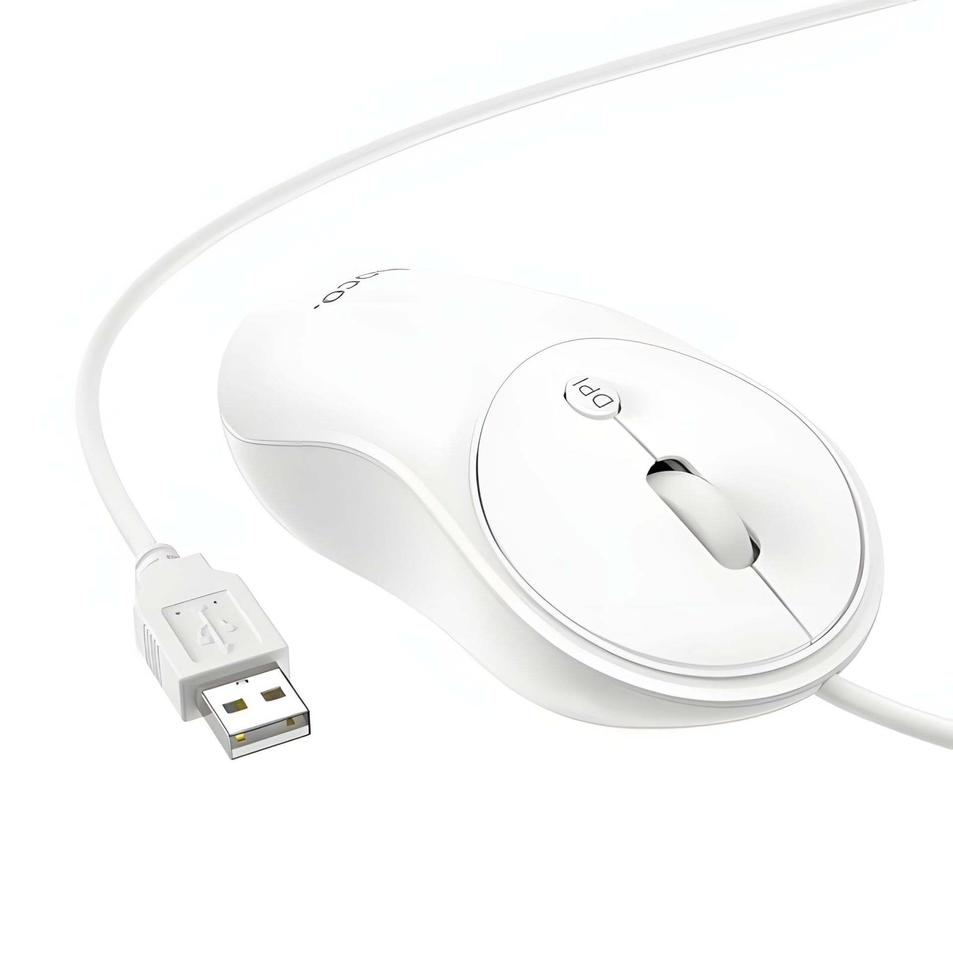 Проводная мышь Hoco GM13 Esteem business |1,5M, 1000/1600dpi| белая Проводная мышь Hoco GM13 Esteem business |1,5M, 1000/1600dpi| белая