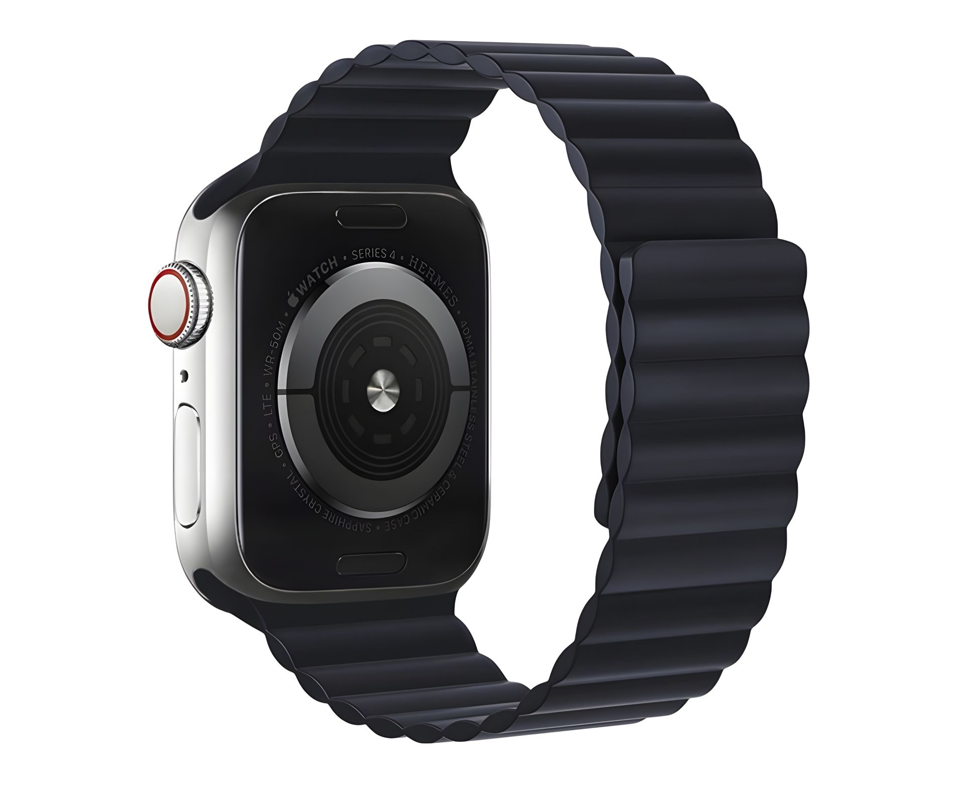 Силіконовий ремінець Hoco iWatch WA07 magnetic, 38, 40, 41mm, midnight blue Силіконовий ремінець Hoco iWatch WA07 magnetic, 38, 40, 41mm, midnight blue