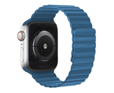 Силіконовий ремінець Hoco iWatch WA07 magnetic 38, 40, 41mm blue