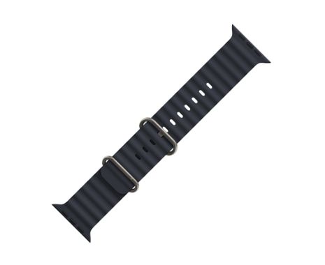 Ремінець силіконовий Hoco iWatch WA12 marine double buckle 38/40/41mm midnight blue Ремінець силіконовий Hoco iWatch WA12 marine double buckle 38/40/41mm midnight blue