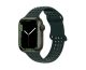 Ремешок силиконовый Hoco iWatch WA08 honeycomb 42/ 44/ 45/ 49mm olive green