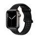 Ремінець Hoco iWatch WA08 honeycomb силіконовий 38, 40, 41mm чорний