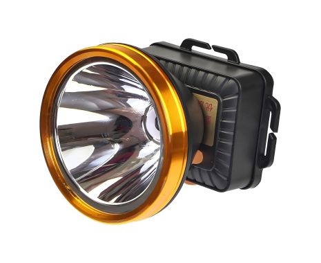 Налобный LED фонарь 2000 mAh 1078, аккумуляторный