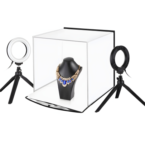 Фотобокс (лайткуб) Puluz PU5130 LED (30 х 30 х 30 см) білий