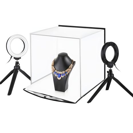 Фотобокс Puluz LED PU5130 (30х30х30 см), белый