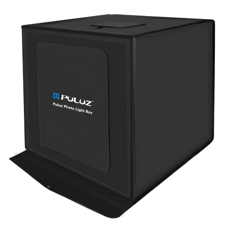 Фотобокс (лайткуб) Puluz PU5040 (40 х 40 х 40 см) з 2 LED панелями, чорний