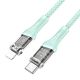 Кабель U111 Hoco Type-C на Lightning PD 1.2m светло-зеленый