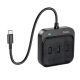 Мультіадаптер хаб Hoco HB31 4в1 Type-C to 4 USB 2.0 (F) 0.2m