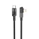 Кабель Hoco U108 PD 2m Type-C to Lightning черный