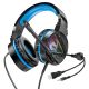 Игровые синие наушники Hoco W104 Drift