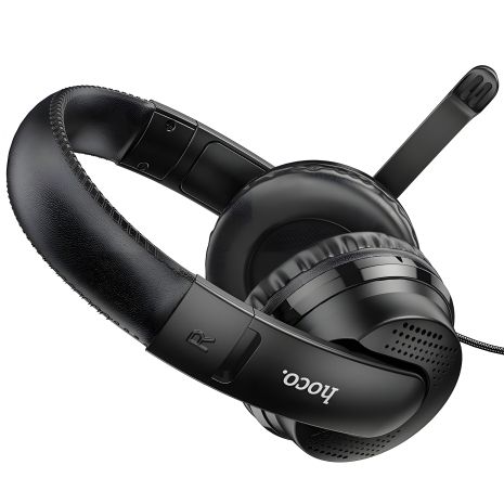 Игровые наушники Hoco W103 Magic черного цвета