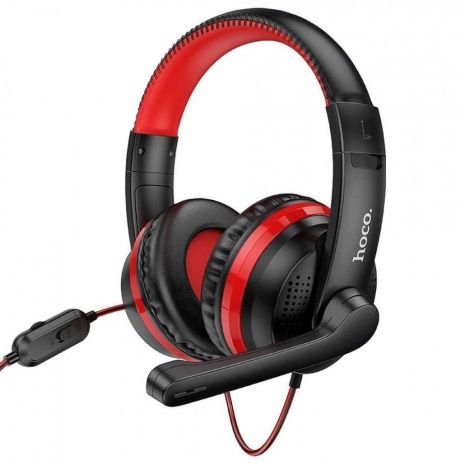 Hoco W103 Magic игровые наушники красные