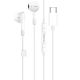 Белые наушники Hoco M93 Type-C Белые наушники Hoco M93 Type-C