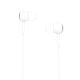 Дротові навушники Hoco M19 Drumbeat Universal, 3.5мм, 1.2м, Білі