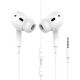 Hoco M1 Pro Дротові навушники, Білий, 3.5mm, 1.2m