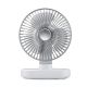 Сріблястий вентилятор бездротовий на акумуляторі GXQC D77 4000 mAh настільний Сріблястий вентилятор бездротовий на акумуляторі GXQC D77 4000 mAh настільний