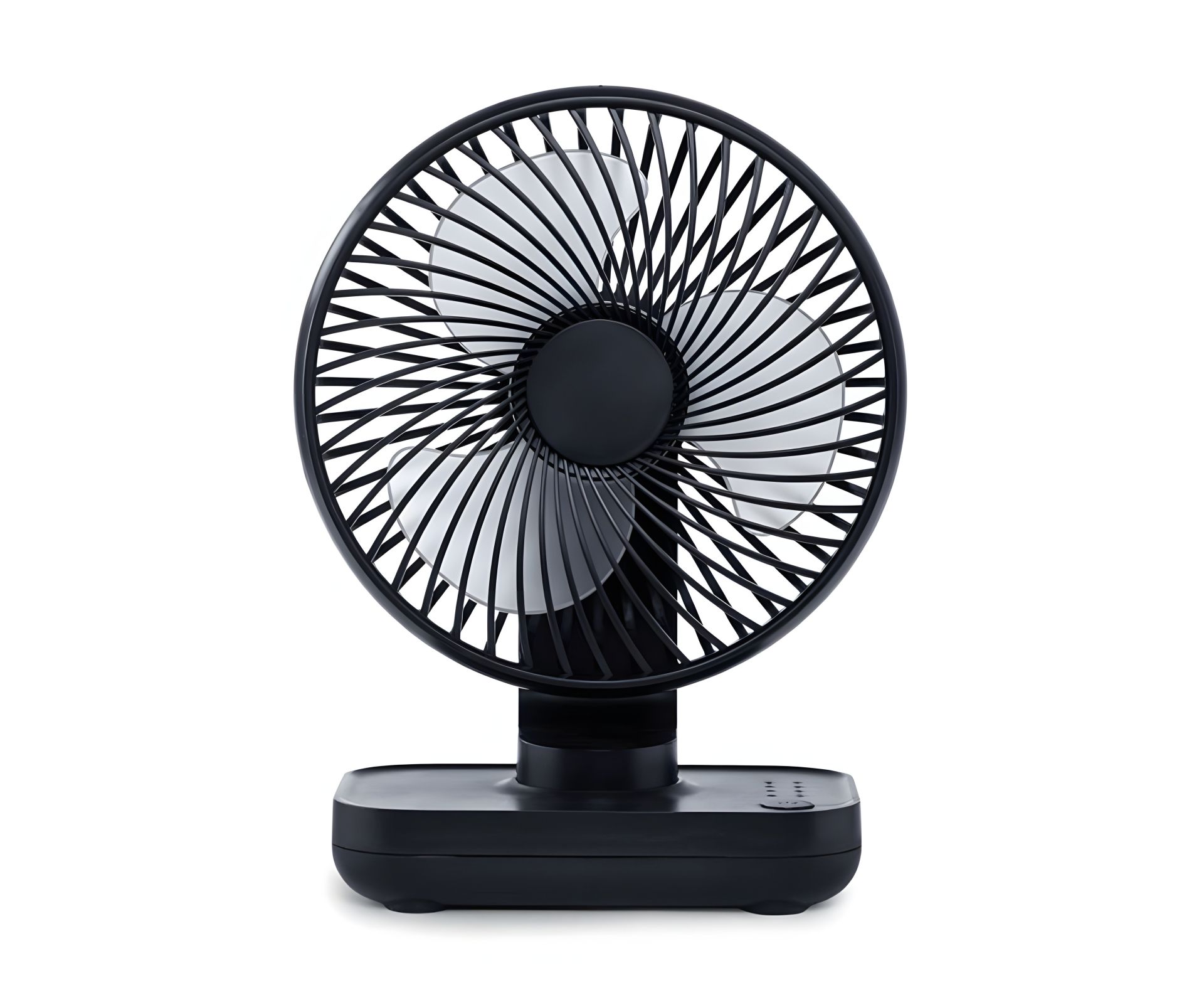 Темно-сірий вентилятор бездротовий на акумуляторі GXQC D606 4000 mAh настільний Темно-сірий вентилятор бездротовий на акумуляторі GXQC D606 4000 mAh настільний