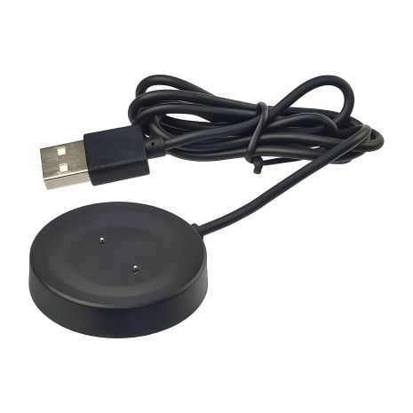 Магнітний USB кабель для смарт-годинника Huawei GT 2e 46mm/GT 2mm/GT 42mm/GT 2 46mm/GS Pro/Magic Watch, чорний Магнітний USB кабель для смарт-годинника Huawei GT 2e 46mm/GT 2mm/GT 42mm/GT 2 46mm/GS Pro/Magic Watch, чорний