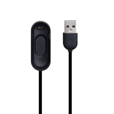 Магнітний кабель USB для браслета Xiaomi Mi Band 4, чорний, 0.3m