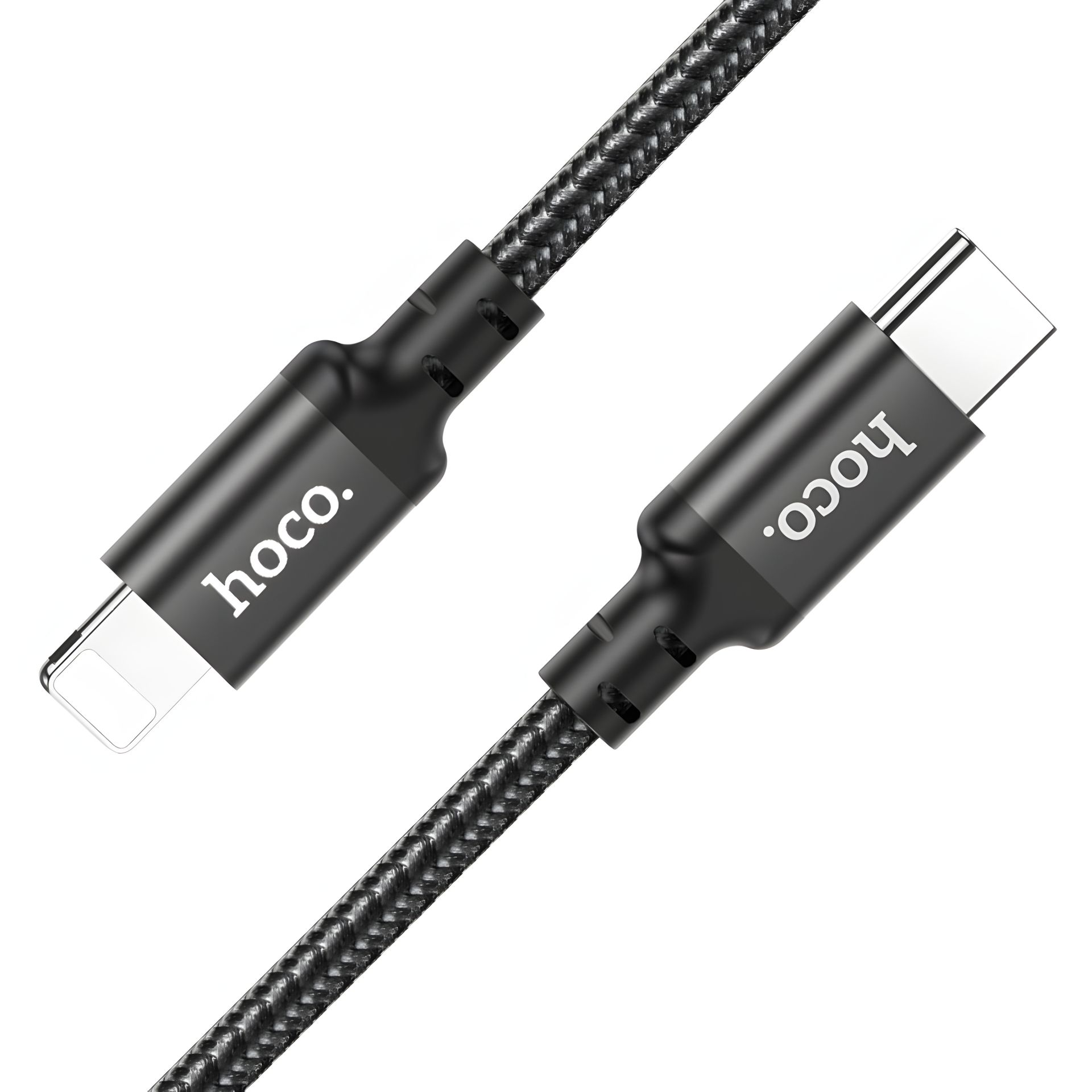 Чёрный Hoco X14 DS Type-C to Lightning PD Кабель 20W 3m Чёрный Hoco X14 DS Type-C to Lightning PD Кабель 20W 3m