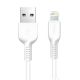Кабель Lightning Hoco X20 USB 2m белый