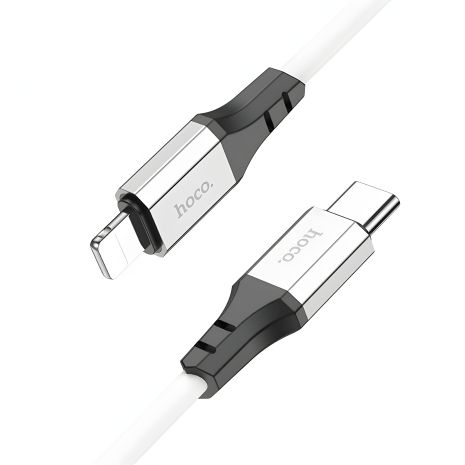 Кабель Hoco X86 Білий Type-C to Lightning PD 1m