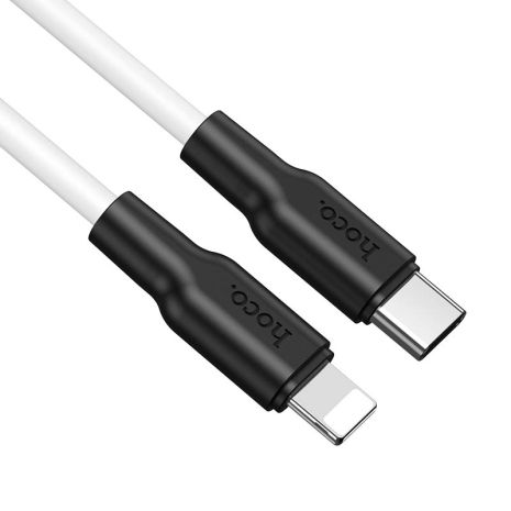 Кабель Hoco X21 Plus Type-C to Lightning PD 1m черно-красный