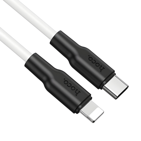 Кабель Hoco X21 Plus Type-C Lightning PD 1m черно-красный