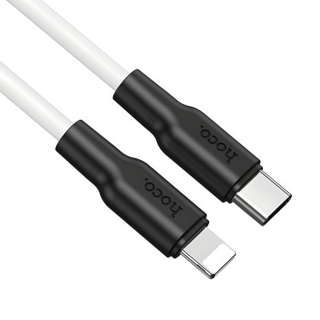 Кабель Hoco X21 Plus Type-C Lightning PD 1m черно-красный