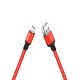 Hoco X14 MicroUSB to USB Cable 1m червоний