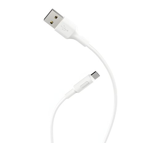 Кабель Hoco X25, USB до Type-C, 1m білий