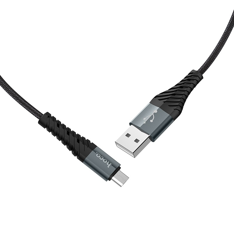 Кабель Hoco X38 USB to MicroUSB 1m чорний Кабель Hoco X38 USB to MicroUSB 1m чорний