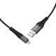 1м кабель Hoco X38 USB to MicroUSB, чорний 1м кабель Hoco X38 USB to MicroUSB, чорний