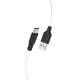 Кабель Hoco X21 USB to Type-C 1m черно-белый Кабель Hoco X21 USB to Type-C 1m черно-белый