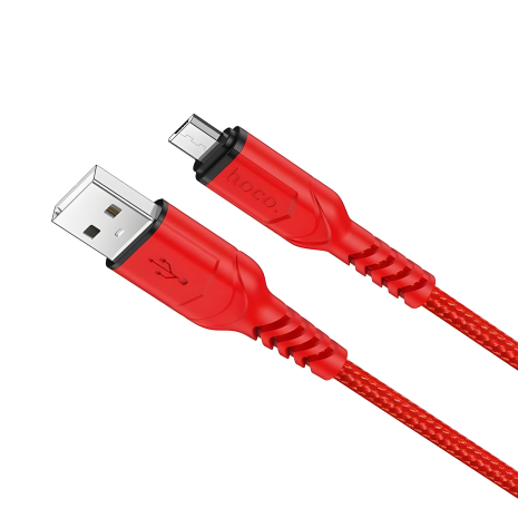 Кабель Hoco X59 USB to MicroUSB 1m, червоне
