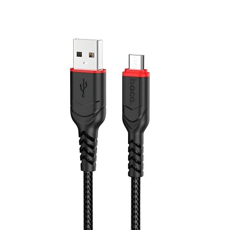 Hoco X59 кабель USB to MicroUSB 1m чорний