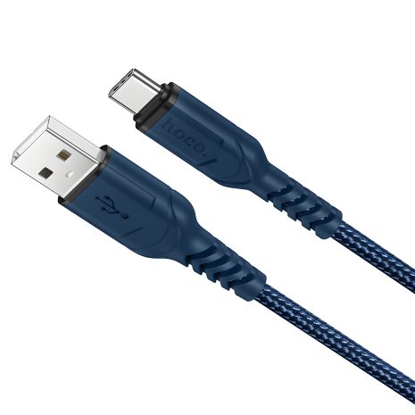 Кабель USB Type-C 1m синього кольору Hoco X59