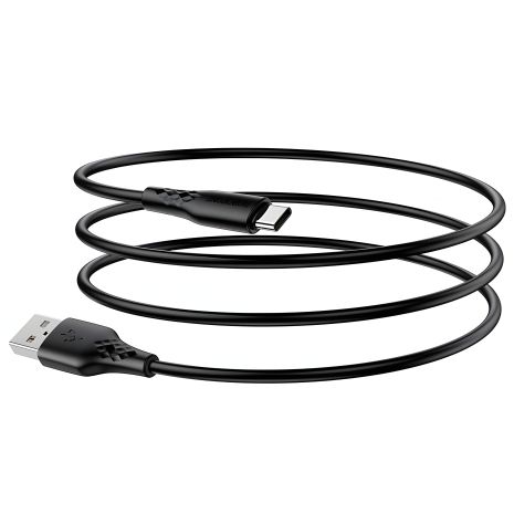 USB Кабель Borofone BX48 Type-C, Чорний