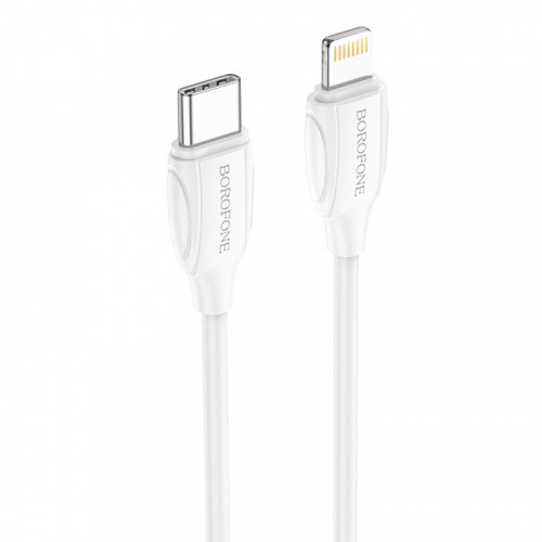 USB Borofone BX19 Type-C to Lightning 20W 2m Білий USB Borofone BX19 Type-C to Lightning 20W 2m Білий