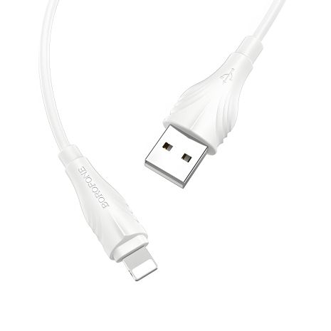 USB Lightning Borofone BX18 2m Белый USB Lightning Borofone BX18 2m Белый