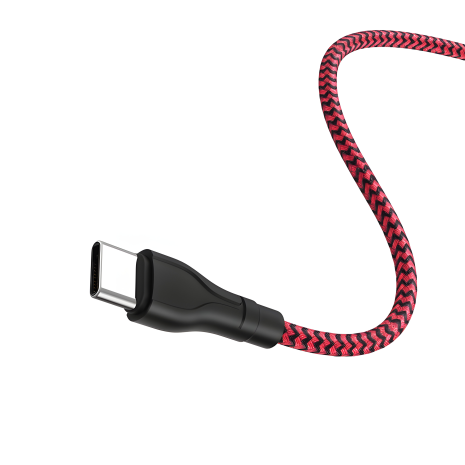 Чёрно-Красный Borofone BX39 Beneficial USB Type-C 1m
