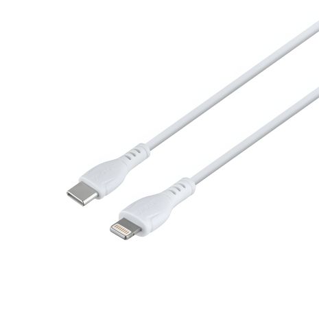 USB Borofone White BX51 Triumph to Lightning Type-C 12W