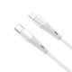 Кабель USB Borofone Superior BX60 PD20W Type-C to Lightning Білий
