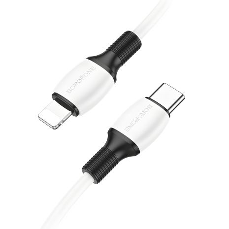 Кабель USB Borofone BX84 60W (20V/3A) Type-C to Type-C Чорний