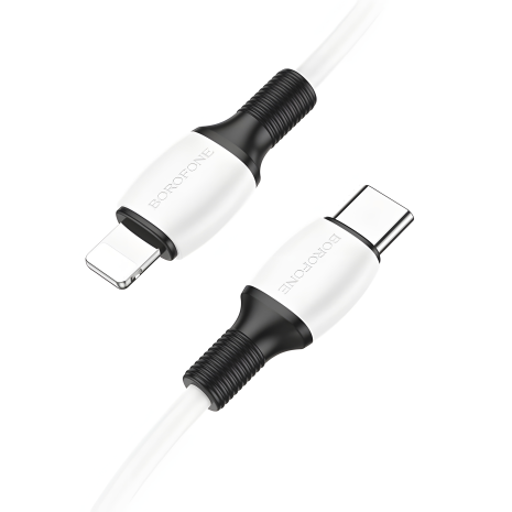 Кабель USB Borofone BX84 60W (20V/3A) Type-C to Type-C Чорний