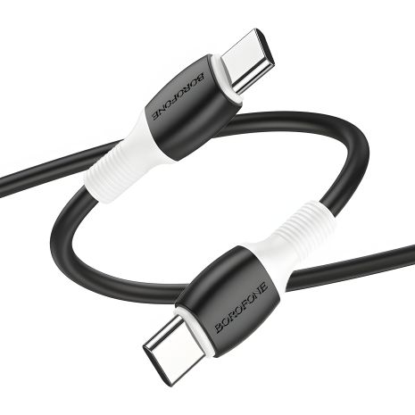 Кабель USB Borofone BX84 Type-C к Type-C 60W черный