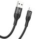 Hoco X72 USB Кабель Lightning 1m черный