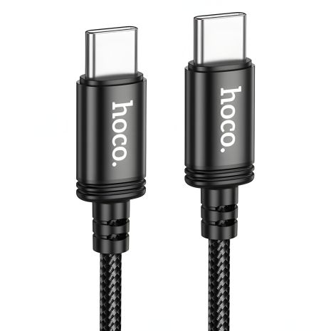 Кабель Hoco X91 Type-C to Type-C 3м, черный, 60W PD Кабель Hoco X91 Type-C to Type-C 3м, черный, 60W PD