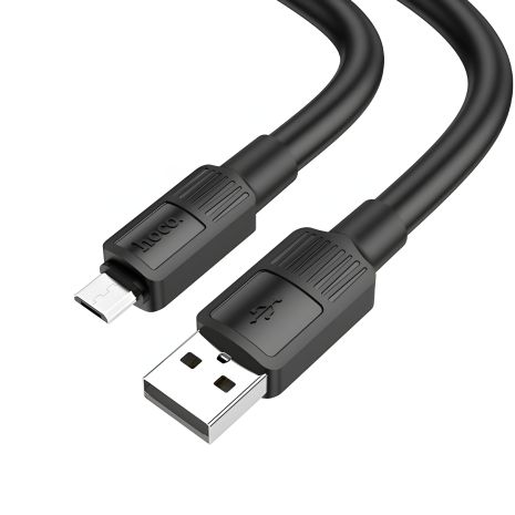 Кабель MicroUSB Hoco X84 USB 1m черный