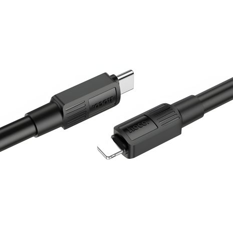 Кабель Lightning PD Type-C Hoco X84 1m чорний